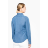 Chemise denim femme