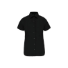 Chemise coton / élasthanne manches courtes femme