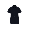 Chemise coton / élasthanne manches courtes femme