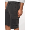 Bermuda multipoches homme