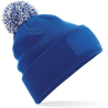 Bonnet à pompon patch Snowstar®