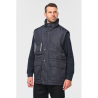 Parka workwear manches amovibles homme