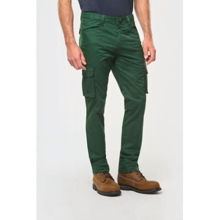 Pantalon multipoches écoresponsable homme