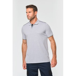 Polo Day To Day contrasté manches courtes homme