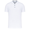 Polo col mao manches courtes homme