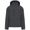 Parka softshell doublée capuche homme