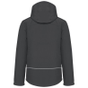 Parka softshell doublée capuche homme
