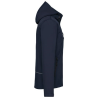 Parka softshell doublée capuche homme