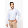 Chemise popeline manches longues homme