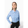 Chemise pilote manches longues femme