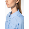 Chemise pilote manches longues femme