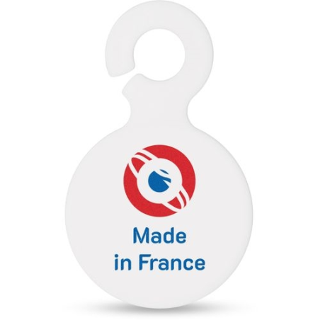 PORTE-CLÉS JETON EN PLASTIQUE BIO-SOURCÉ - FRANCE