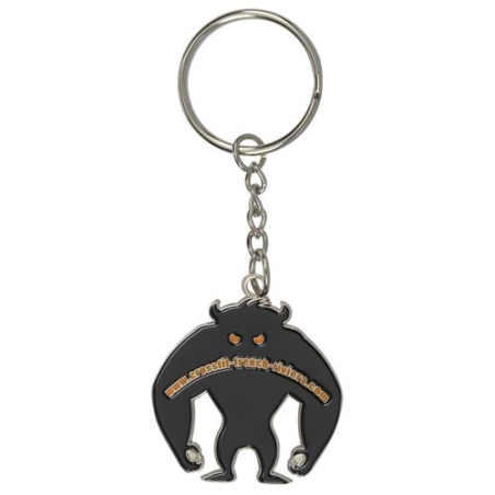 PORTE-CLÉS ZAMAC ÉMAIL ÉCO