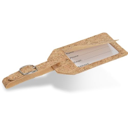 ÉTIQUETTE À BAGAGE EN LIÈGE