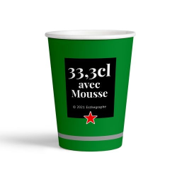 GOBELET PAPIER 33,3 CL