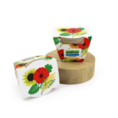 Kit plantation pot paille de riz -