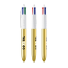 BIC® 4 Couleurs Shine bille