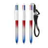 BIC® 4 Colours® Flags Collection + lanyard