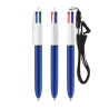 BIC® 4 Couleurs® bille + Lanyard
