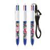 BIC® 4 Couleurs® bille + Lanyard