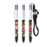 BIC® 4 Couleurs® bille + Lanyard