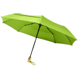 Parapluie en RPET pliable 21" à ouverture/fermeture automatique Bo