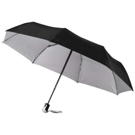Parapluie 21 5" 3 sections ouure fermeture automatique Alex