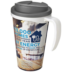 Mug isolant Brite-Americano® Grande 350ml avec couvercle anti fuite