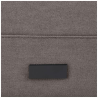 Sac à dos pour ordinateur portable Joey de 15 L en toile recyclée GRS 15 pouces avec dessus enroulable