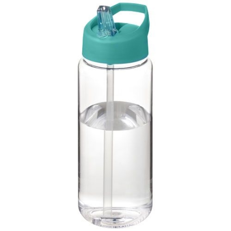 Bouteille de sport H2O Active® Octave Tritan™ de 600 ml avec couvercle à bec verseur