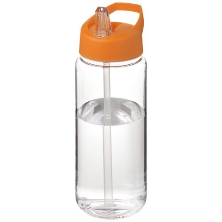 Bouteille de sport H2O Active® Octave Tritan™ de 600 ml avec couvercle à bec verseur