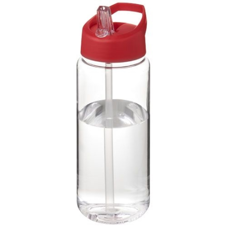 Bouteille de sport H2O Active® Octave Tritan™ de 600 ml avec couvercle à bec verseur