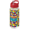 Bouteille de sport H2O Active® Octave Tritan™ de 600 ml avec couvercle à bec verseur