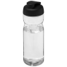 Bouteille de sport H2O Active® Base 650ml avec couvercle à clapet