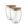 TIRANA SET Lot de 2 verres 350 ml