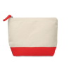 KLEUREN Trousse en coton bicolore