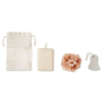 CUIDA SET Set de bain pochette coton