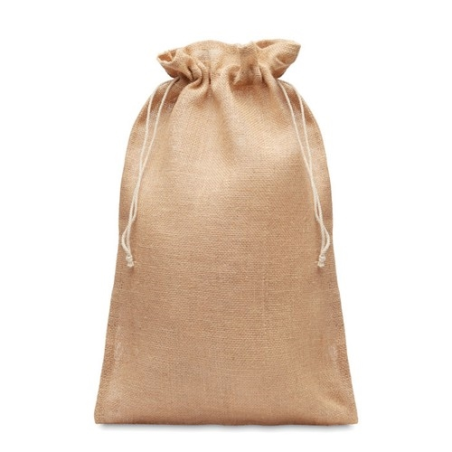 JUTE LARGE Grand sac cadeau en jute 30x47
