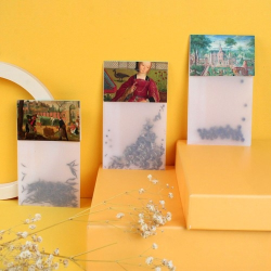 Sachet graines calque avec cavalier