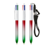 BIC® 4 Colours® Flags Collection + lanyard