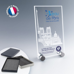 Plaque en verre