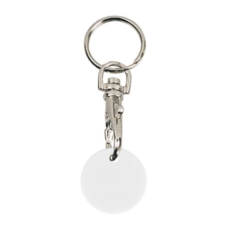 PORTE-CLES JETON PLASTIQUE