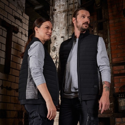 Bodywarmer de travail matelassé hybride Homme Daiber