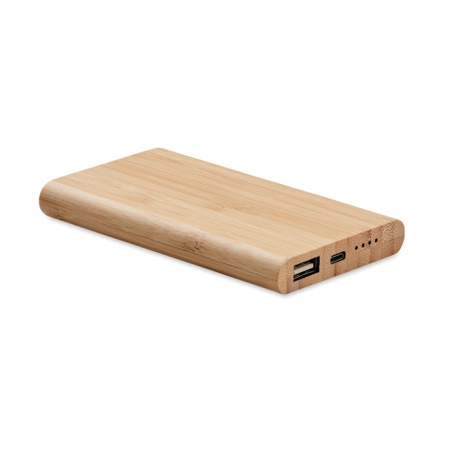 Powerbank bambou de 4000 mAh