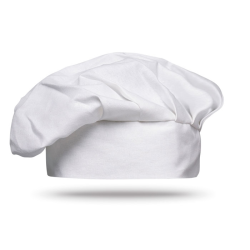 Toque de chef en coton 130g/m2