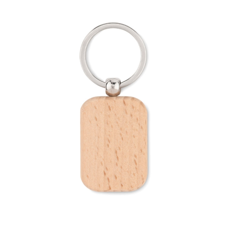 Porte-clés rectangulaire  bois