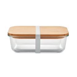 Lunchbox en verre et bambou