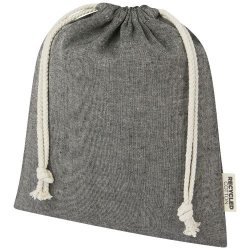Sac cadeau moyen Pheebs en coton recyclé GRS 150 g/m² de 1,5 L