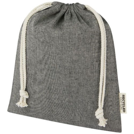 Sac cadeau moyen Pheebs en coton recyclé GRS 150 g/m² de 1,5 L