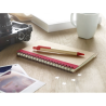 Bloc-notes recyclé et stylo